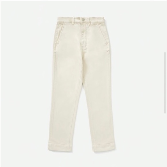 Everlane Slim Leg Crop Pant (Short) - Picture 4 of 5